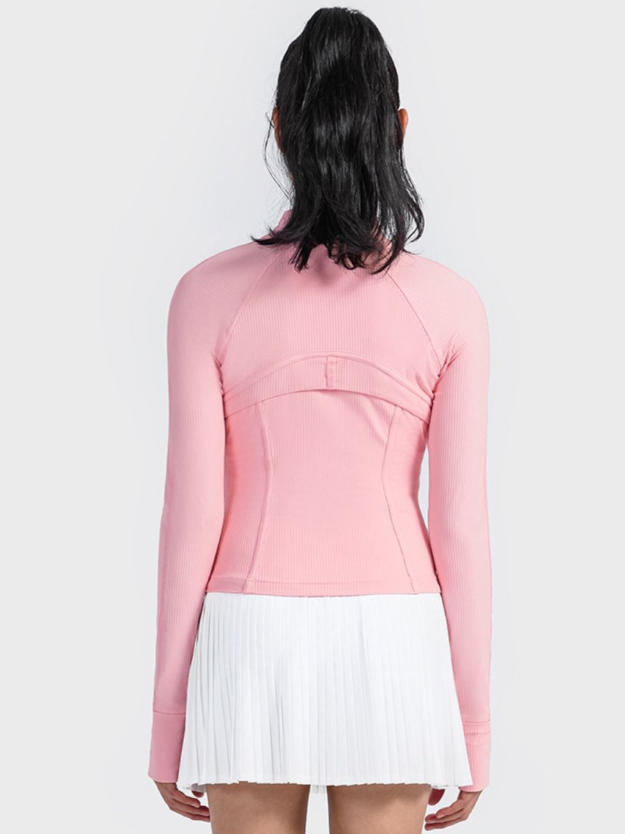 Millennia Zip - Up Long Sleeve Sports Jacket - Outerwear