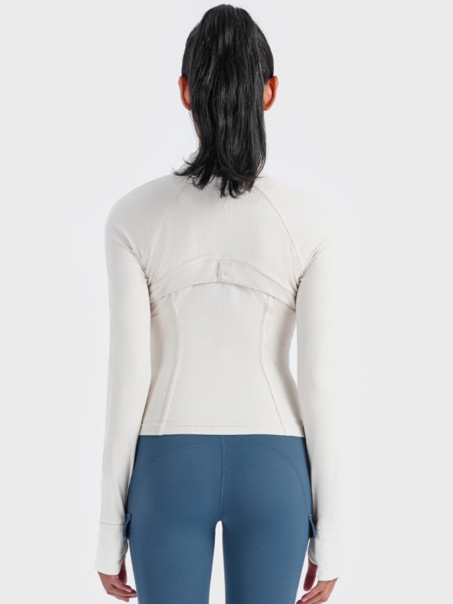 Millennia Zip - Up Long Sleeve Sports Jacket - Outerwear