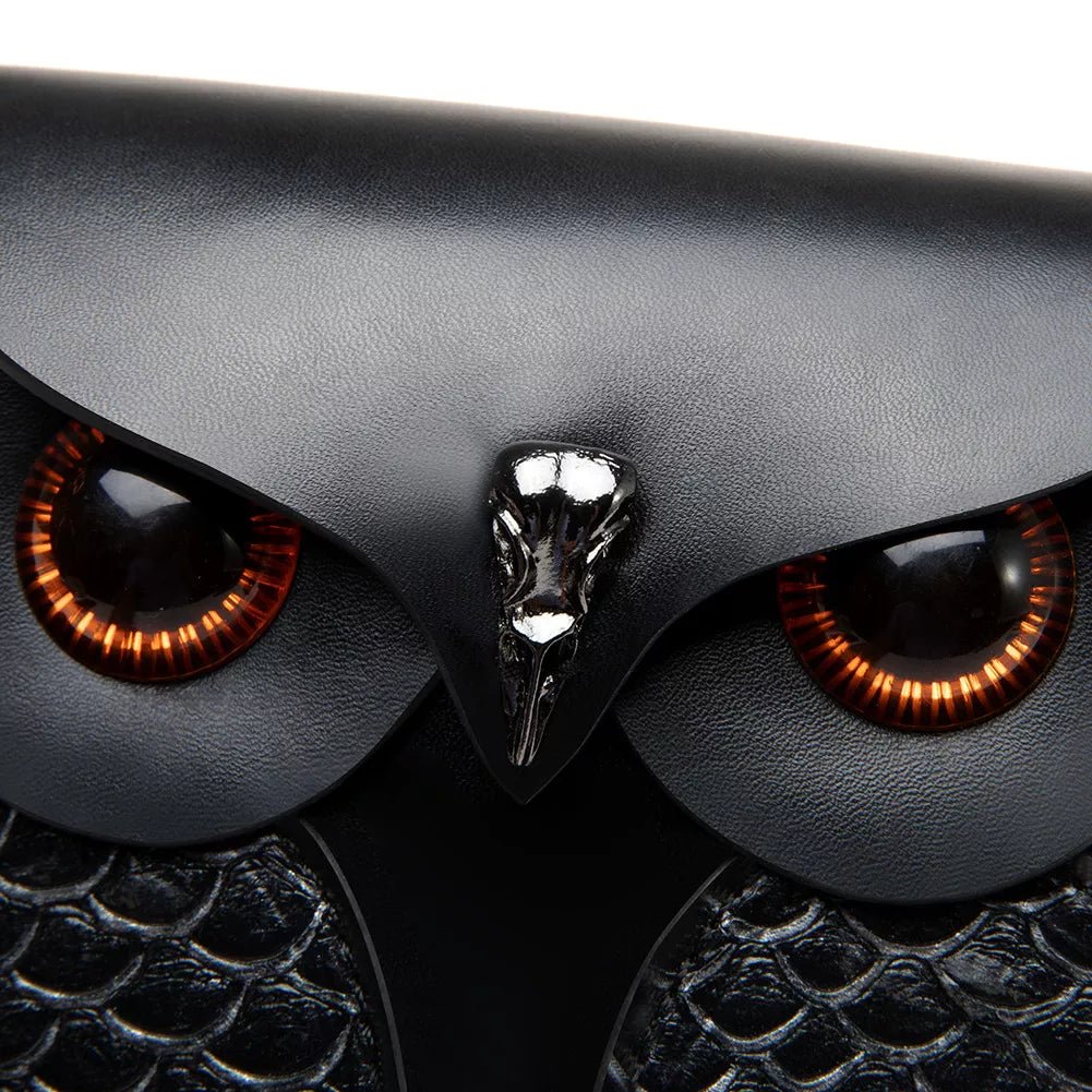 Mini Owl PU Leather Crossbody Bag - 