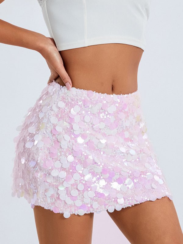New arrival irregular size sequined fashionable skirt - Bottoms
