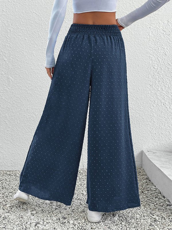 New Fashion Ladies Casual Wide Leg Pants - Bottoms