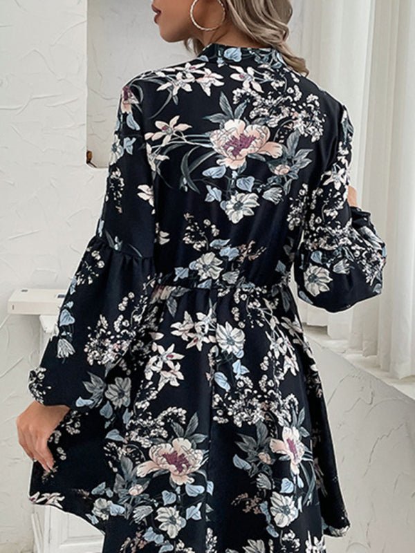 New product long - sleeved long - sleeved base fashion dress - Day Dress