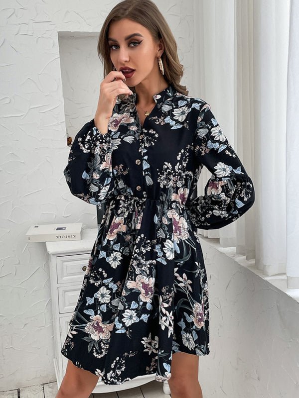 New product long - sleeved long - sleeved base fashion dress - Day Dress