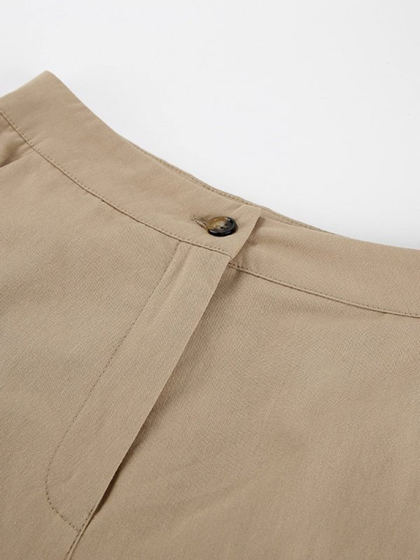 New V - neck sleeveless vest vest shorts suit - Short Suit