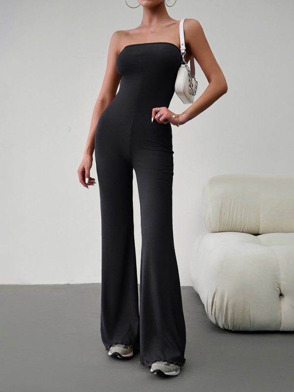 New women's elegant temperament slim sexy tube top jumpsuit - Jumpsuit
