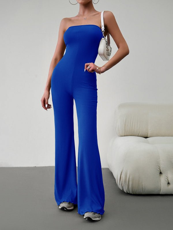 New women's elegant temperament slim sexy tube top jumpsuit - Jumpsuit