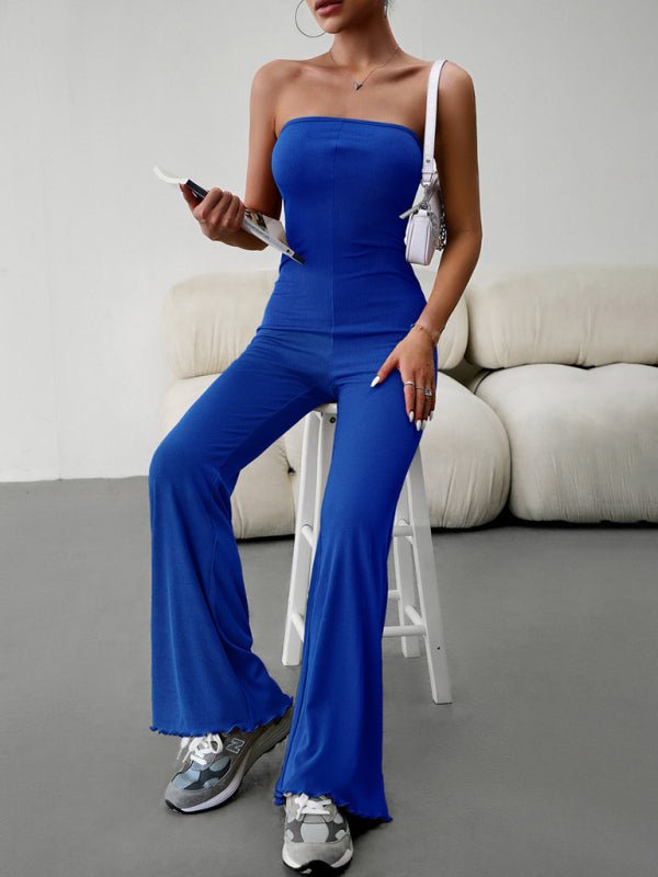 New women's elegant temperament slim sexy tube top jumpsuit - Jumpsuit