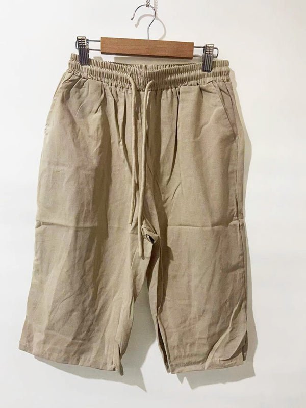 New women's pocket elastic casual trousers - Bottoms