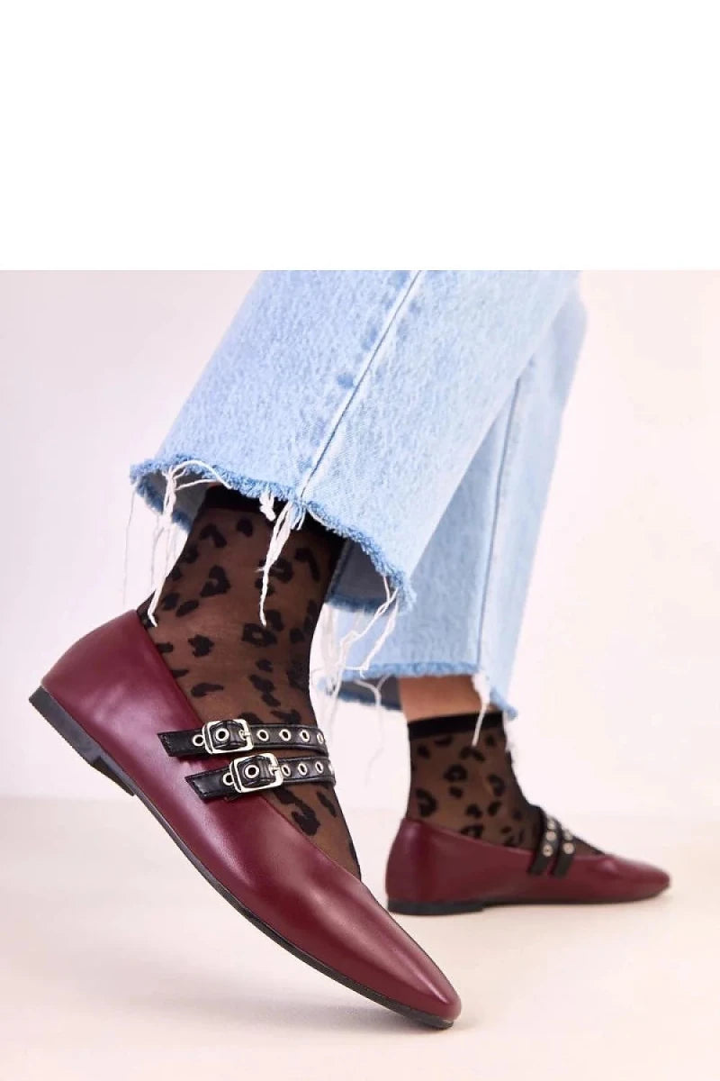 Panther Print Ballet Flats - 