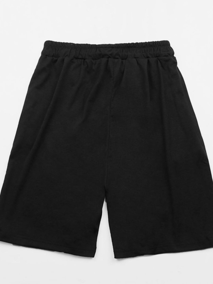 Perfee LOS ANGELES CALIFORNIA Graphic Drawstring Shorts - Bottoms