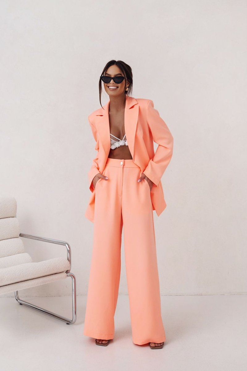 Pink Viscose Suit Set for Women - 