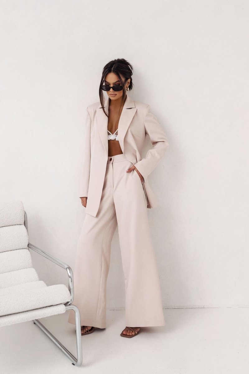 Pink Viscose Suit Set for Women - 