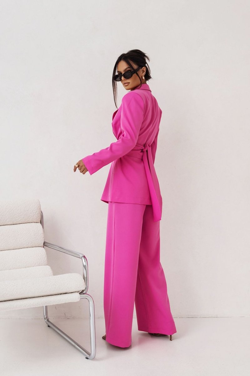 Pink Viscose Suit Set for Women - 