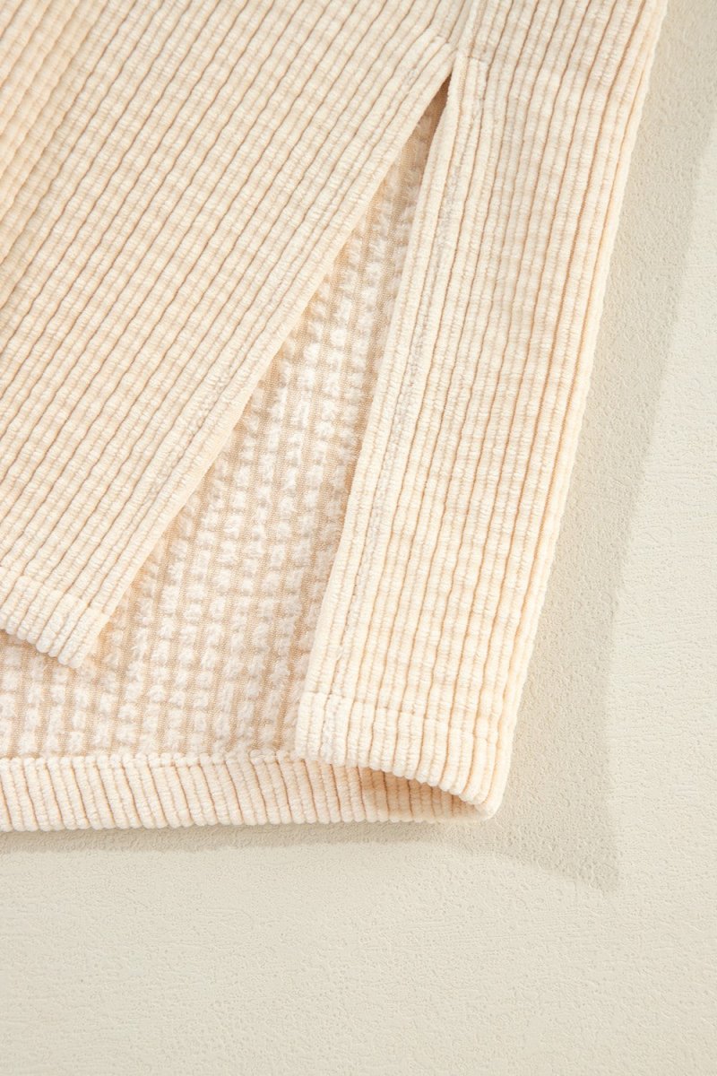 Pocketed Button Up Dropped Shoulder Shacket - Outerwear