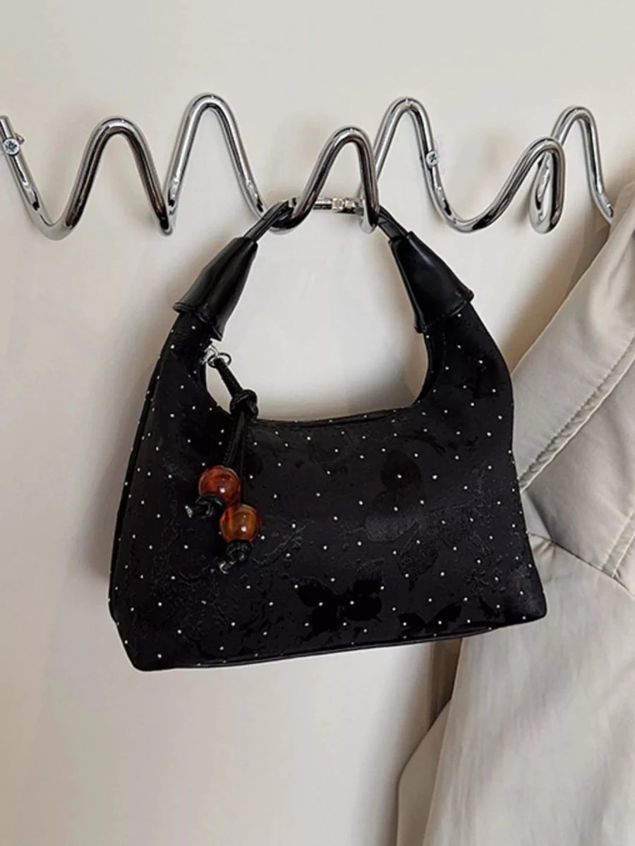 Polka Dot Crossbody Bag - 