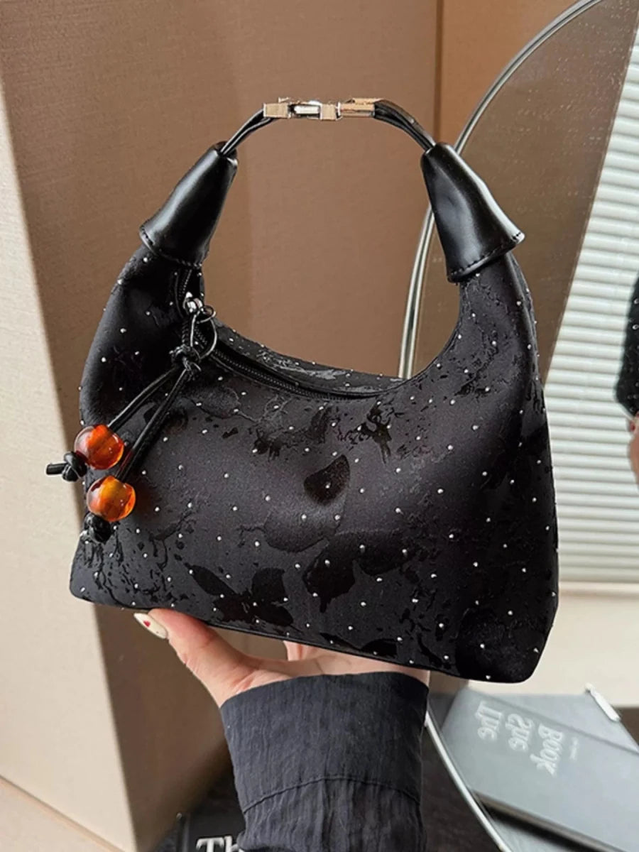 Polka Dot Crossbody Bag - 
