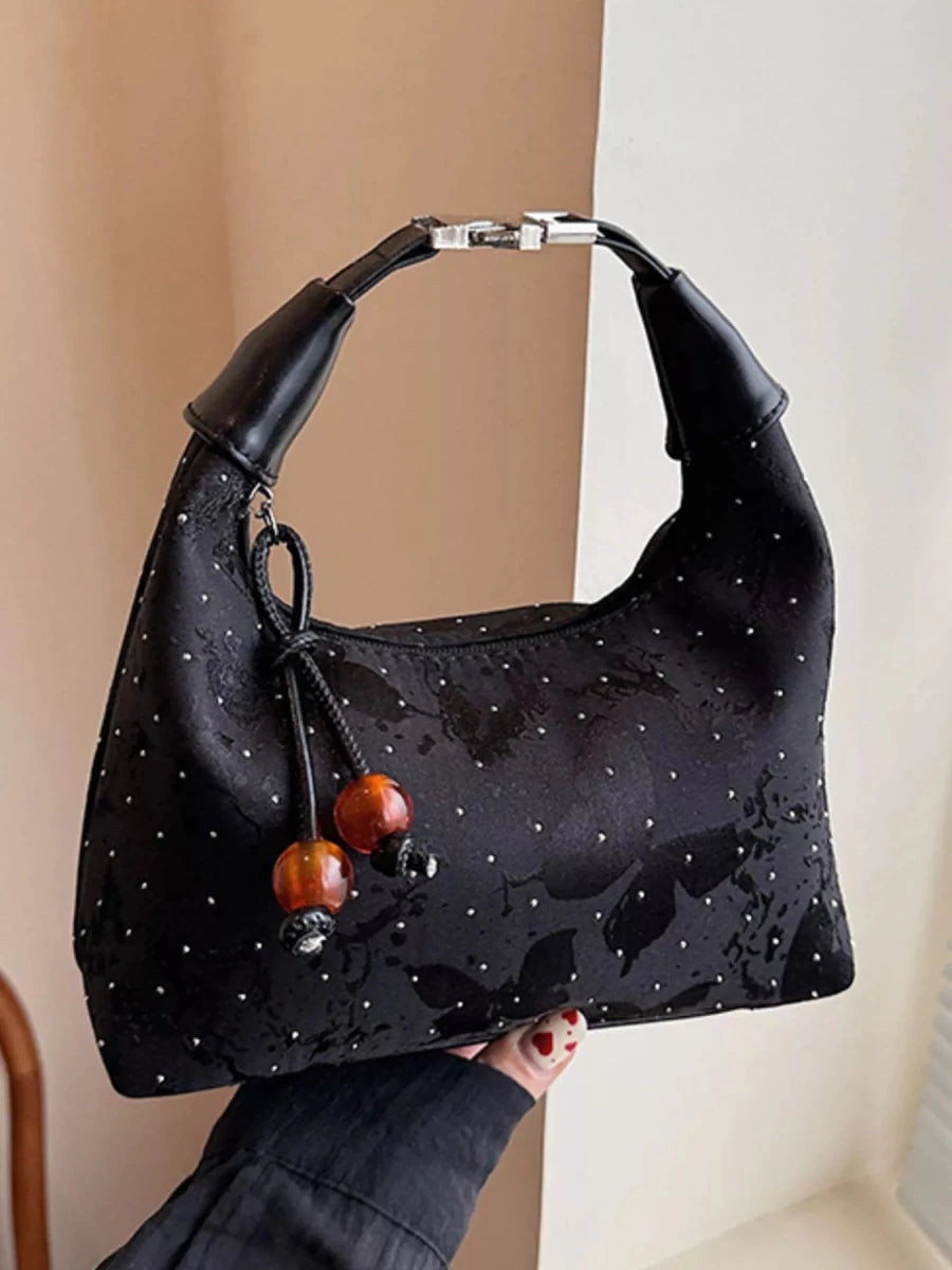 Polka Dot Crossbody Bag - 