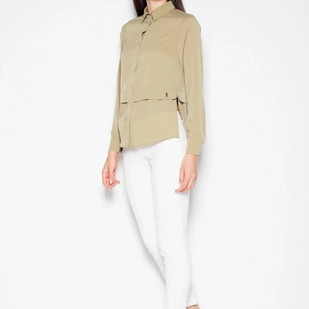 Long Sleeve Collared Shirt