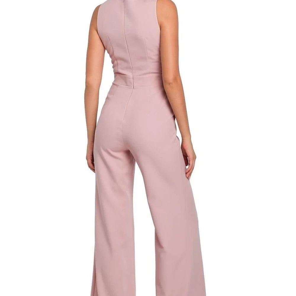 Women's Striped Wide-Leg Jumpsuit