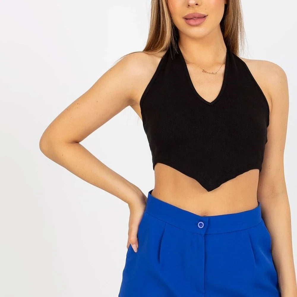 Ribbed Short Top for Summer
