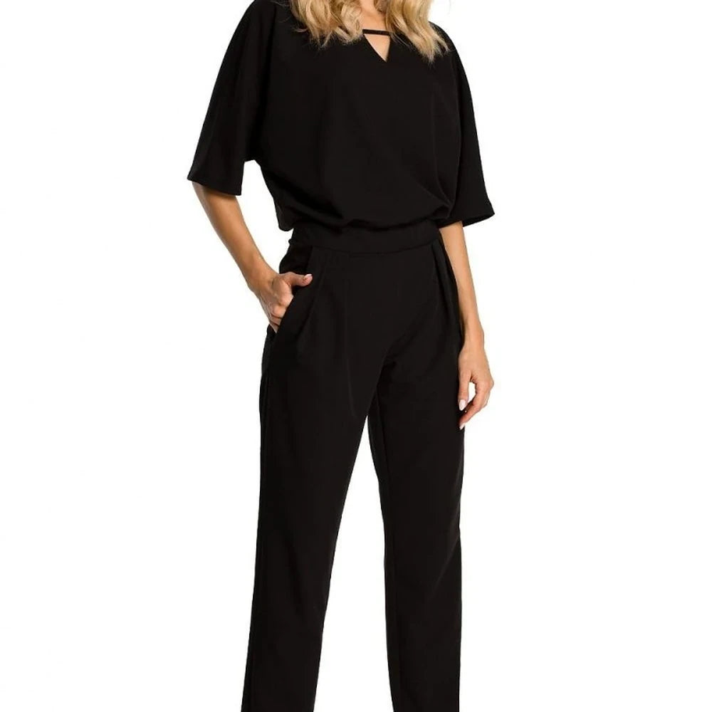 Comfortable Jumpsuit with Belt