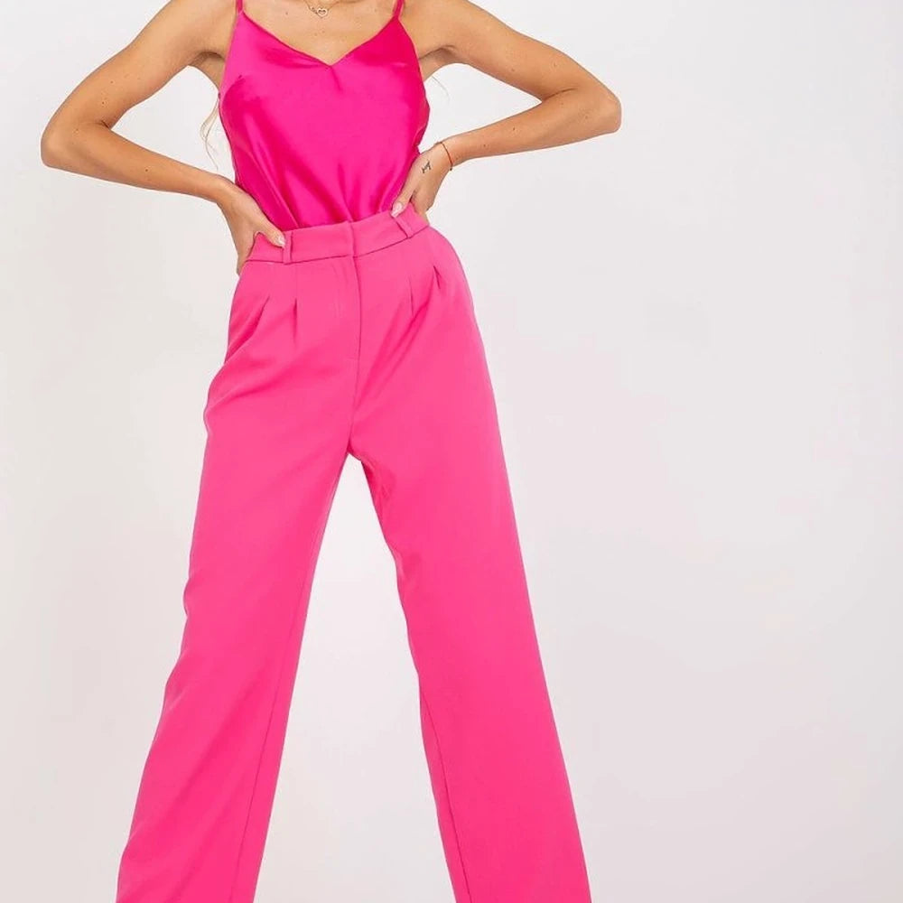 Women's Wide Leg Pants with Belt