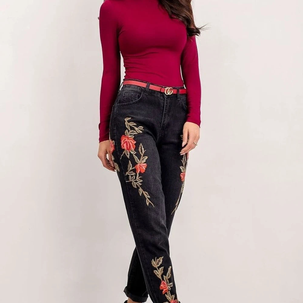 Beige Spandex Viscose Turtleneck Top