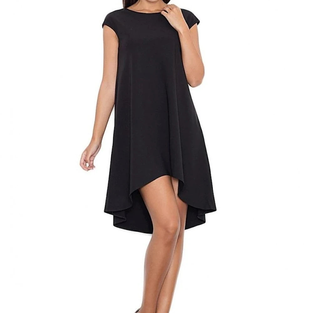 Elegant Asymmetrical Evening Dress