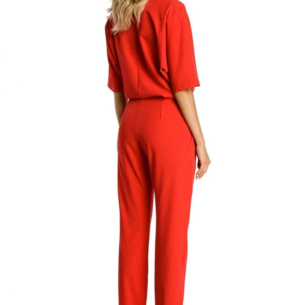Comfortable Jumpsuit with Belt