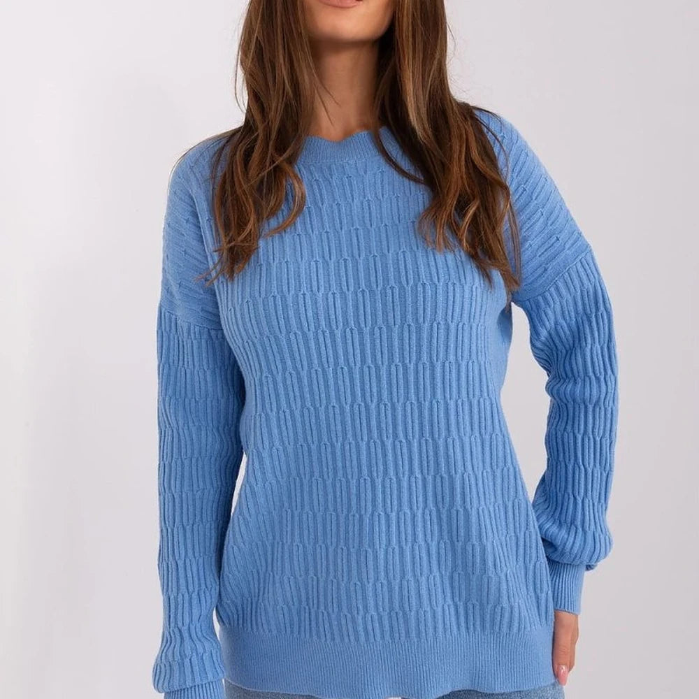 Women's Variegated Knit Sweater