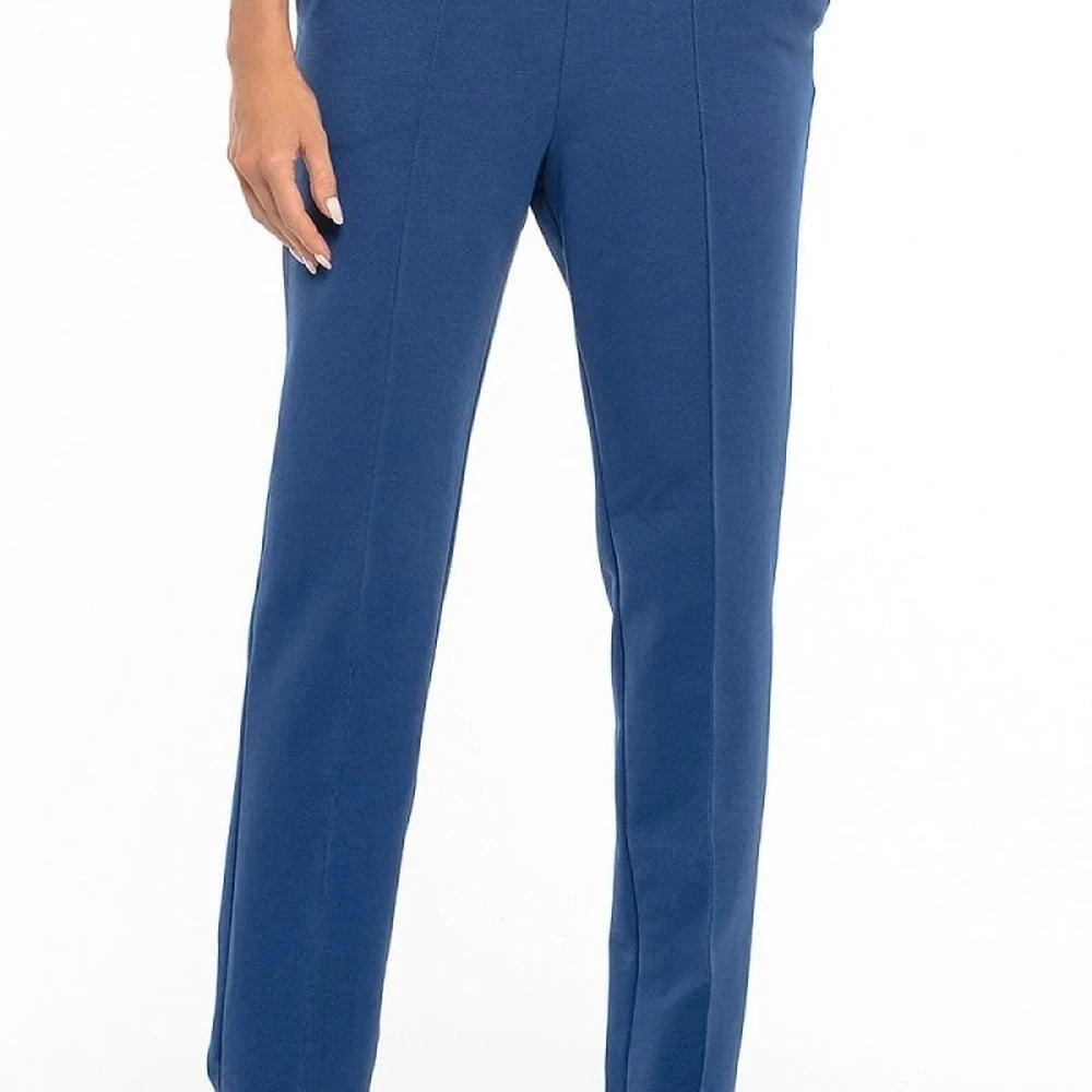 Cotton Knit Trousers with Pockets