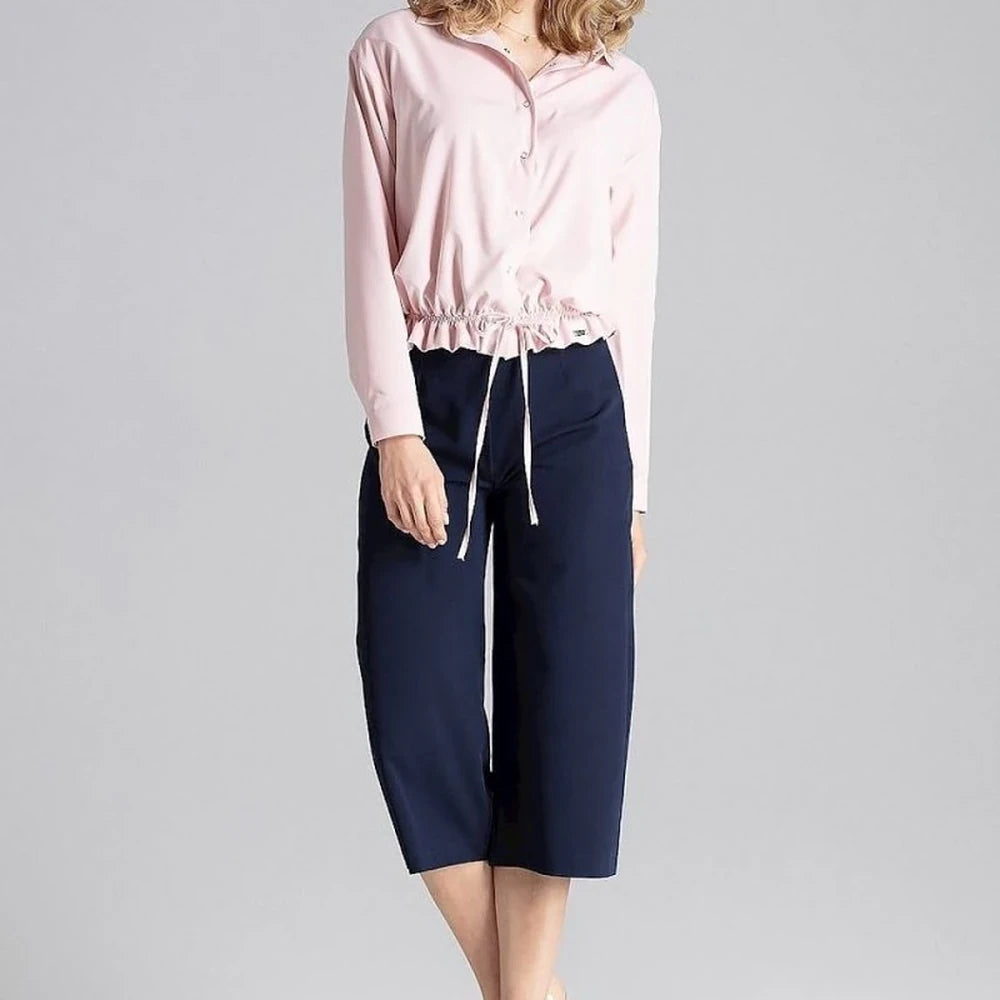 Women's Wide Leg Trousers 7/8 Length
