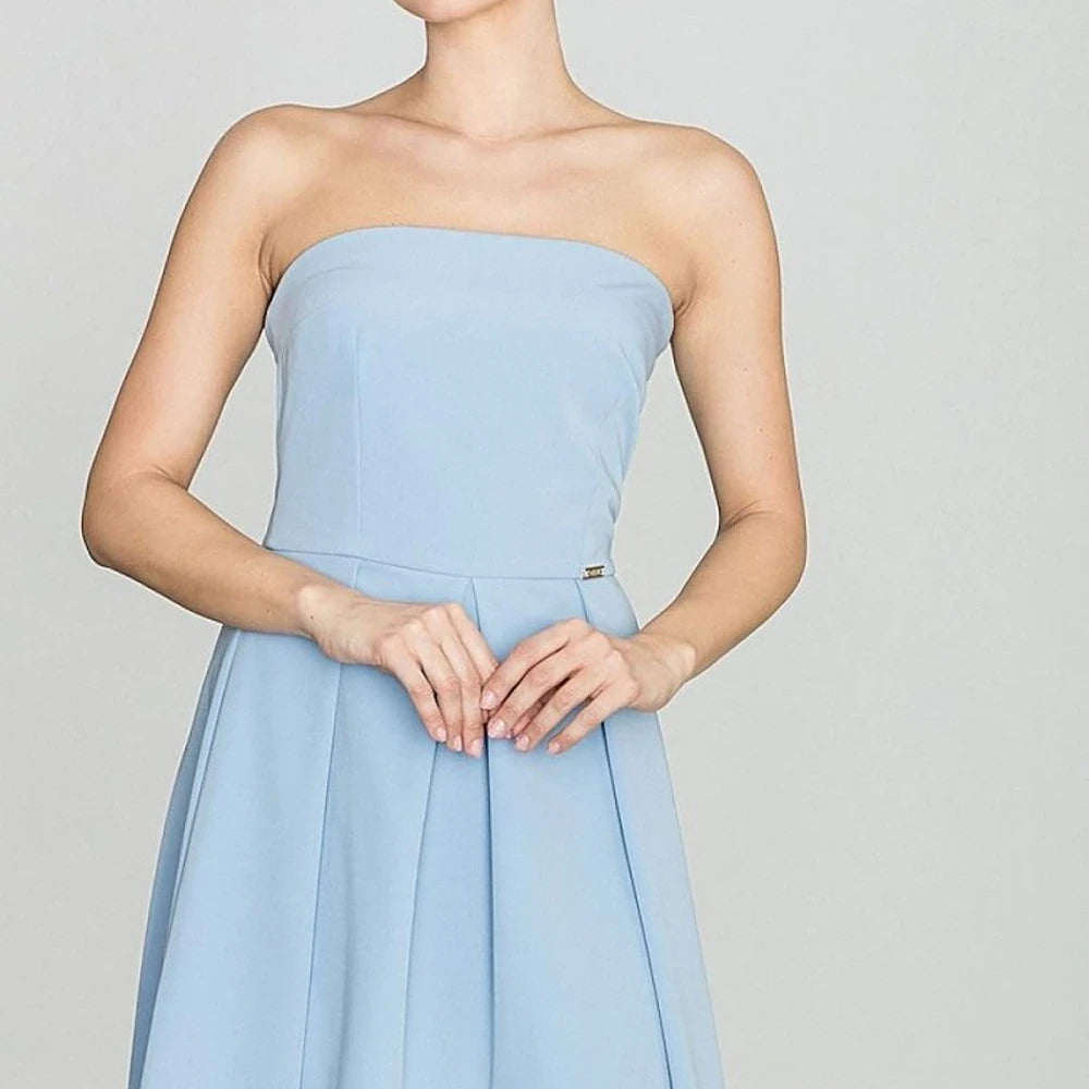 Cocktail Dress with Corset Top