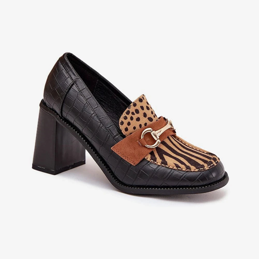 Heeled low shoes Step in style