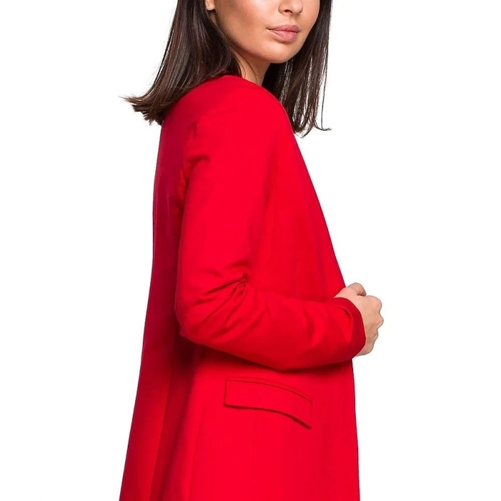 Cotton Knit Jacket with Pockets