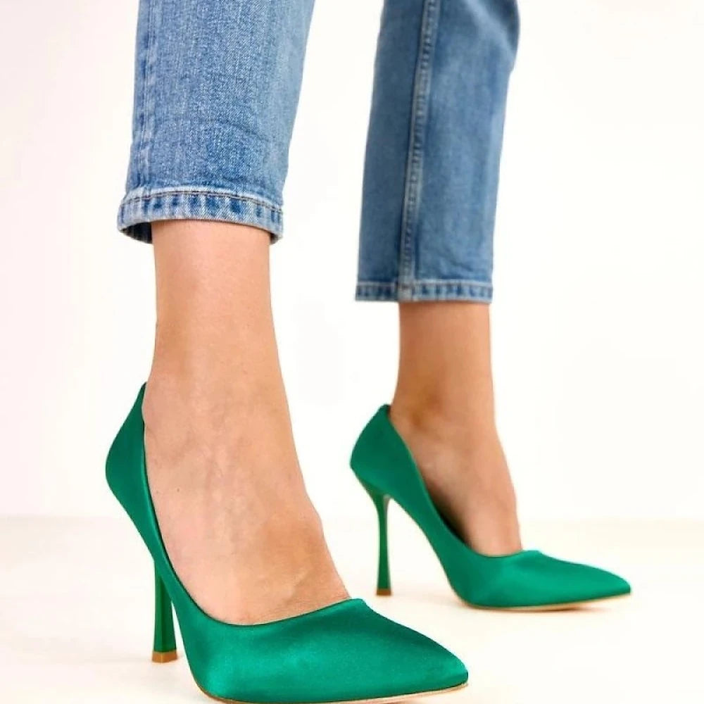 Elegant Satin High Heels