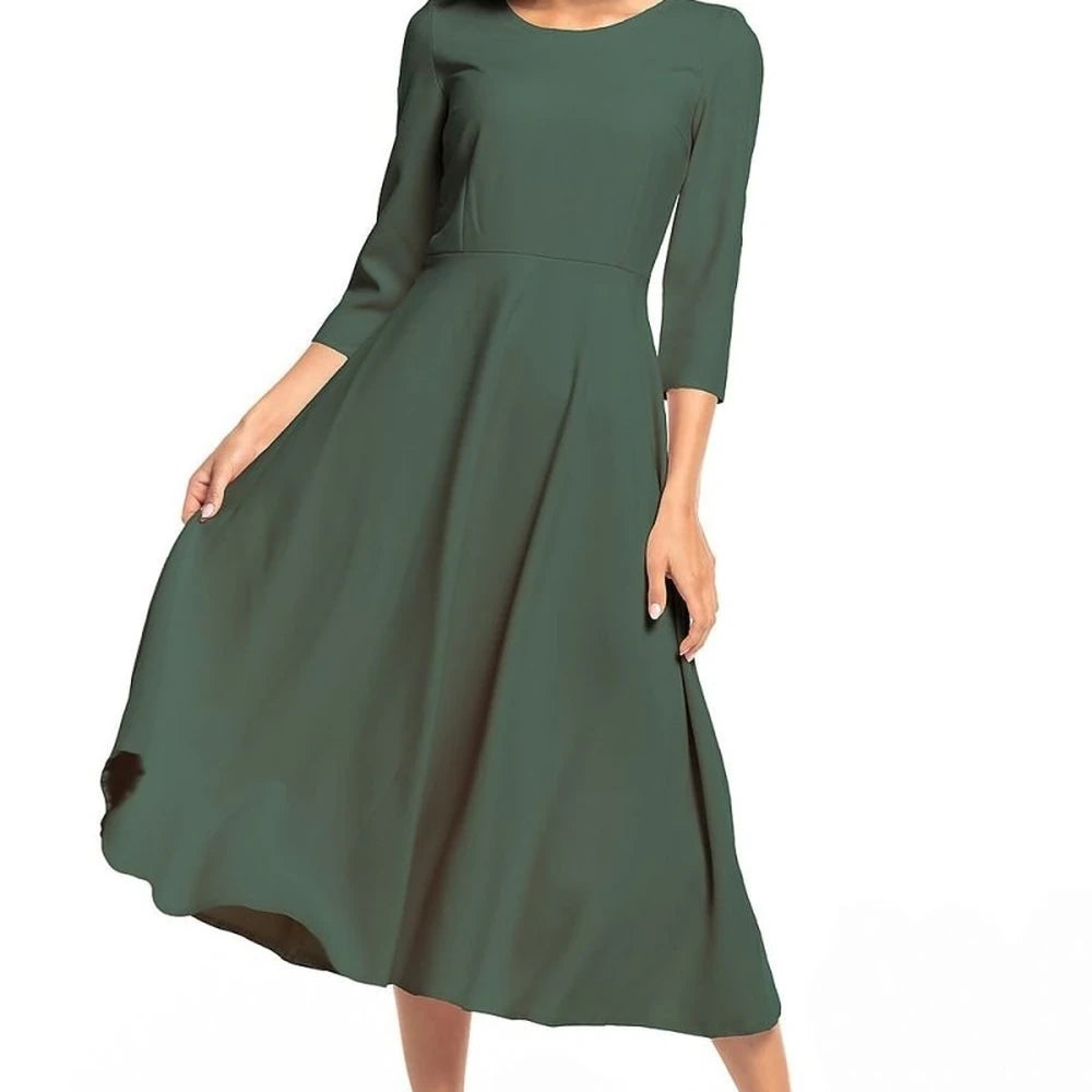 Maxi Dress with Zipper