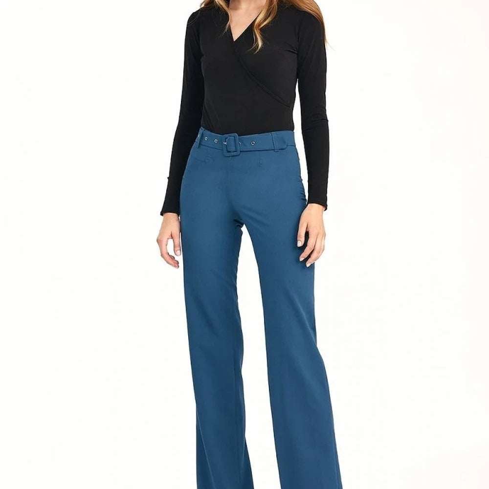 Women's Flared Leg Trousers