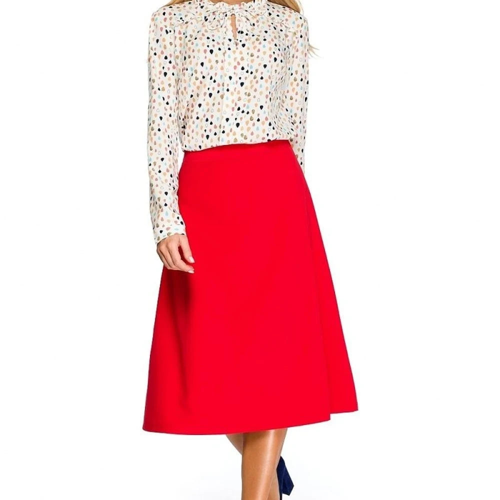 A-Line Midi Skirt