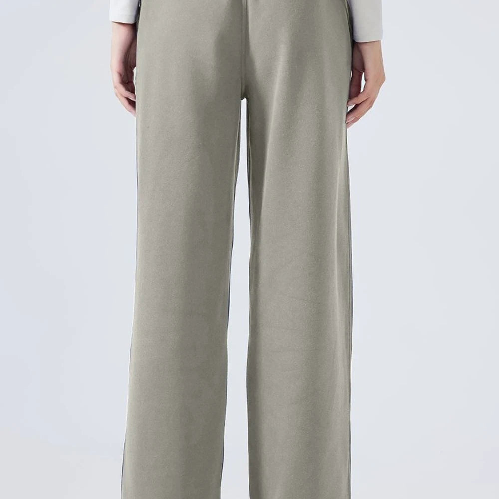Drawstring Wide Leg Pants