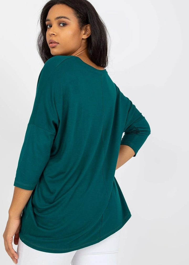 Comfortable Round Neck Short Sleeve Top