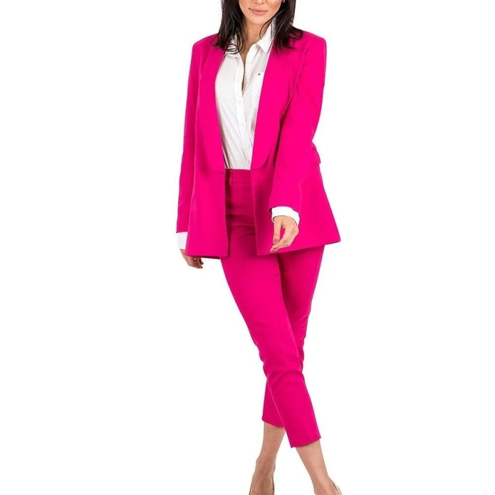 Extended Cotton Blend Jacket with Pockets