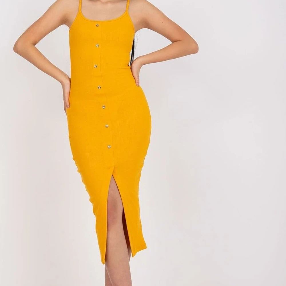 Ribbed Strap Summer Daydress