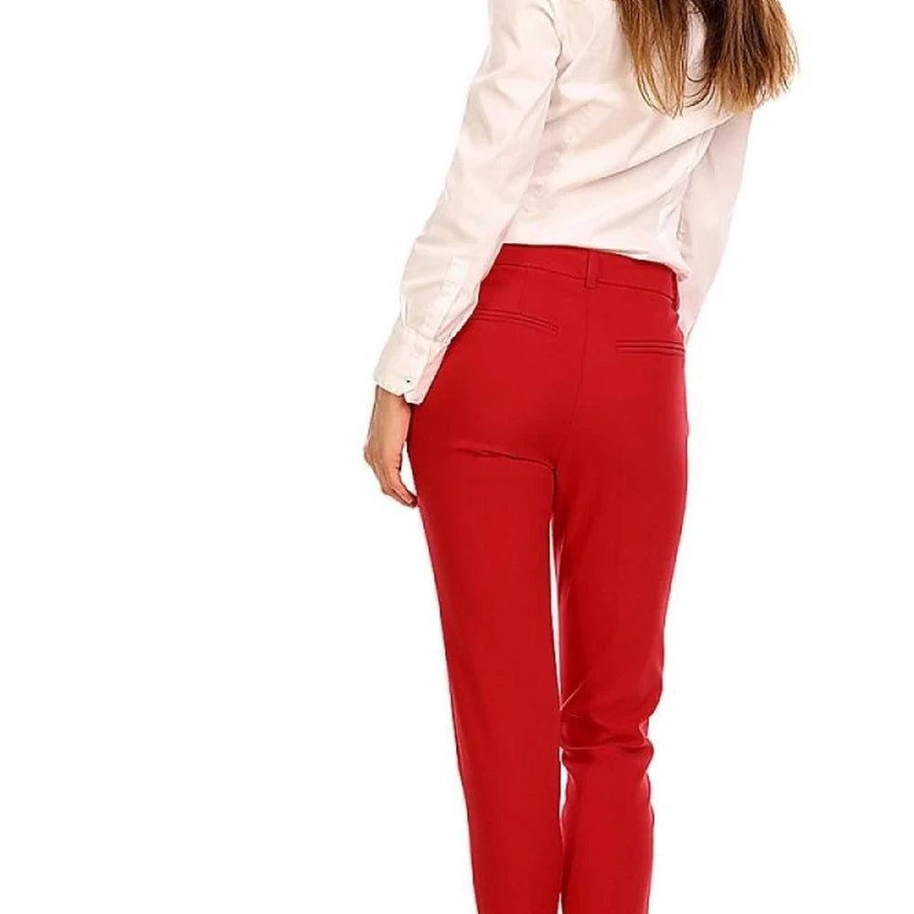 Women's 7/8 Trousers with High Waist
