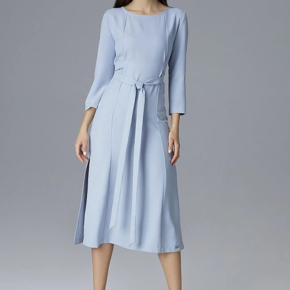 Women's Polyester 3/4 Sleeve Cocktail Dress