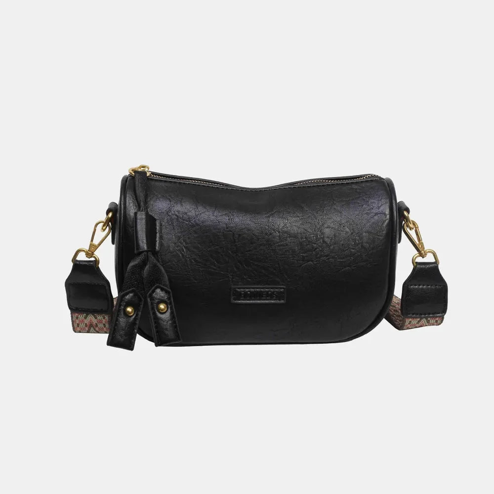 Medium PU Leather Shoulder Bag
