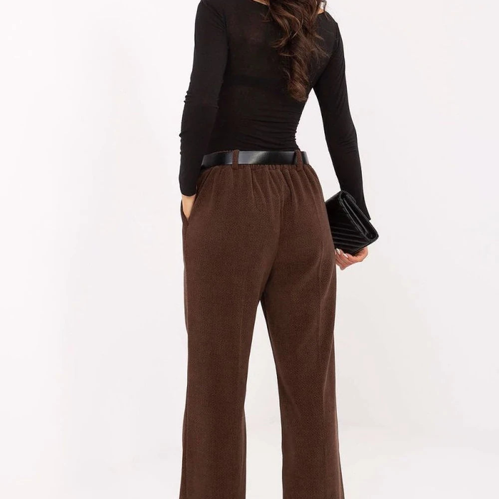 Women's Corduroy Wide Leg Trousers