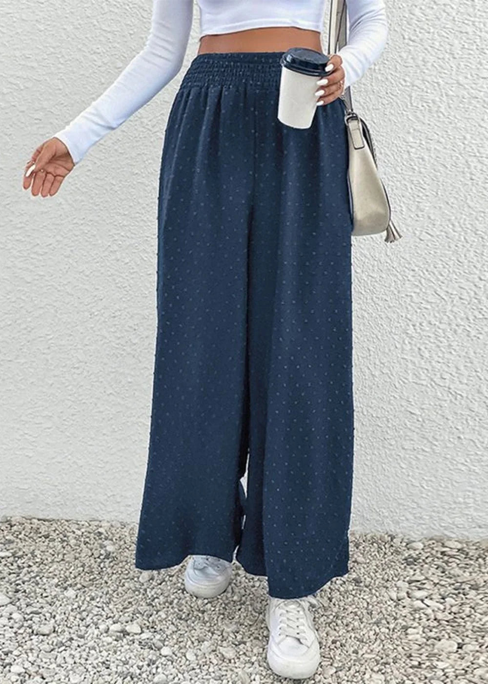 Champlain color wide leg casual pants