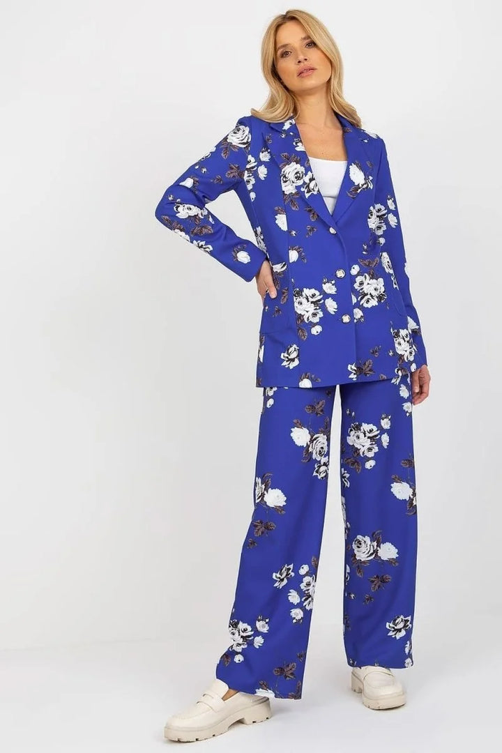 Blue long sleeve jacket