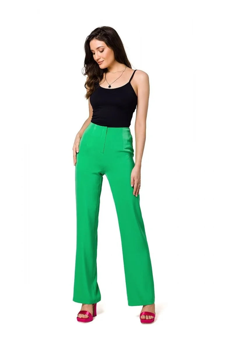 Green women's trousers